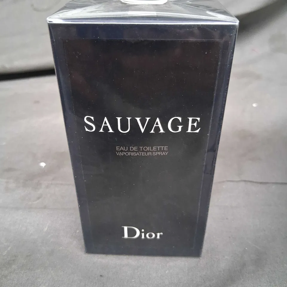 BOXED AND SEALED DIOR SAUVAGE EAU DE TOILETTE SPRAY 100ML 
