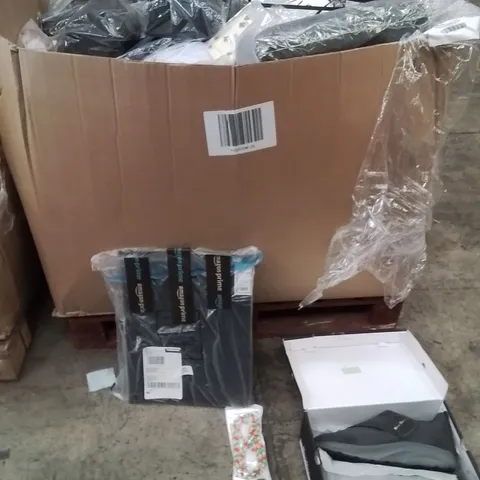 PALLET OF MEN'S FASHION,TECH ACCESSORIES,PARTY SUPPLIES PRODUCTS TO INCLUDE;TRAINERS,NECKLACE,DISPLAY BOOK 