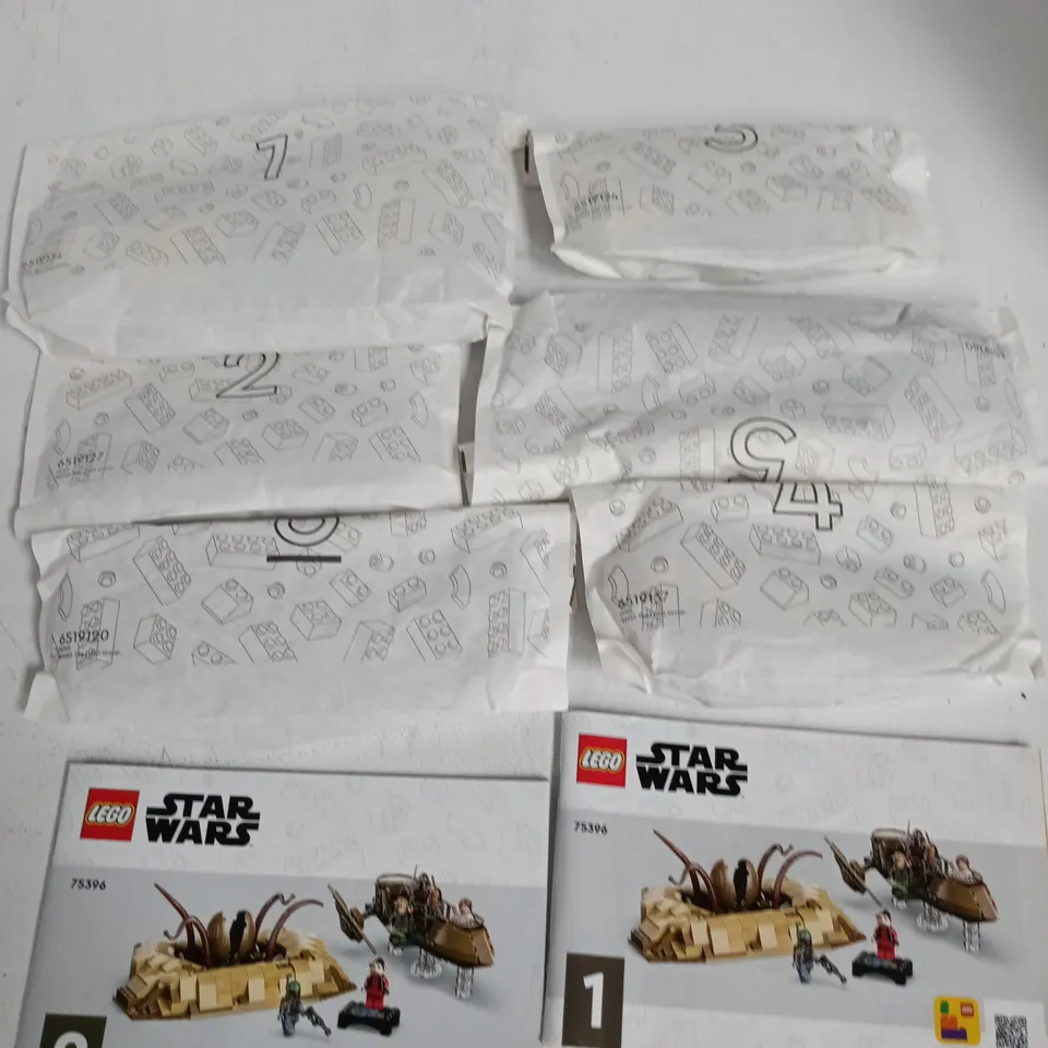 LEGO STAR WARS DESERT SKIFF & SHARLAC PIT - 75396