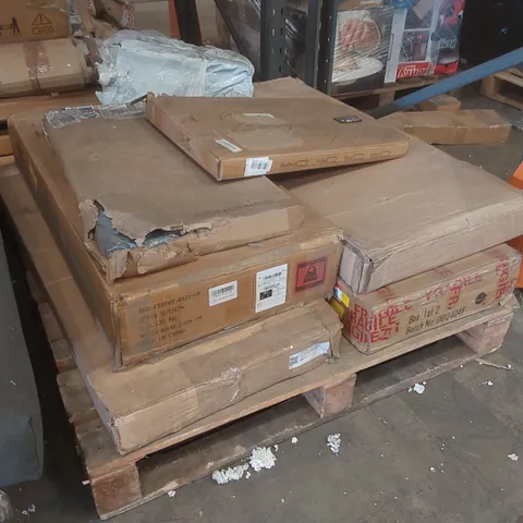 PALLET CONTAINING ASSORTED FURNITURE PARTS ECT
