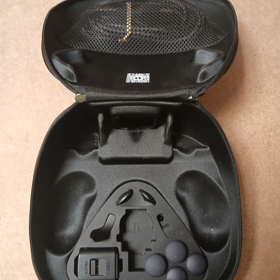 APPROXIMATELY 40 SONY PLAYSTATION HARD-SHELL CARRY CASE WITH FOAM INTERIOR (PS LOGO)