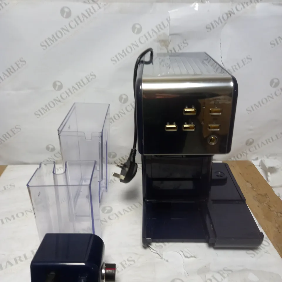 BREVILLE ONE-TOUCH COFFEEHOUSE COFFEE MACHINE - NAVY BLUE