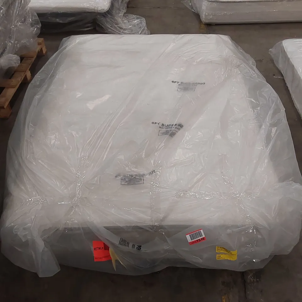 QUALITY BAGGED NOVILLA 27CM ORTHO MEMORY FOAM POCKET SPRUNG 135CM DOUBLE MATTRESS
