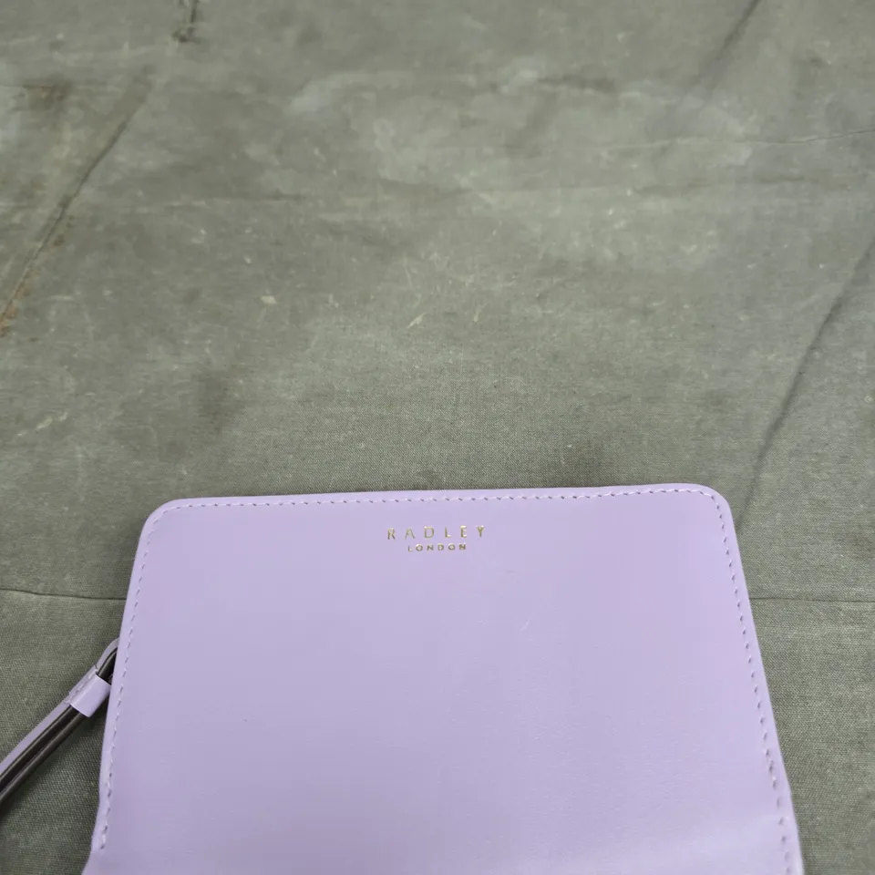RADLEY LONDON PURPLE WALLET WITH SCOTTIE DOG MOTIF