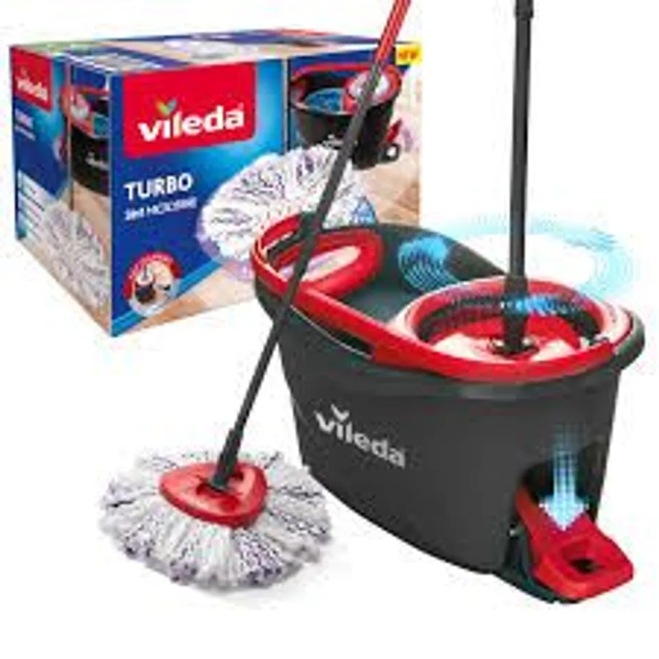 TURBO 3 IN 1 SPIN MOP AND BUCKET SET