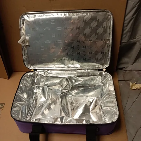PURPLE THERMO-FLECT STORAGE BAG WITH CARRY HANDLES - BOXED