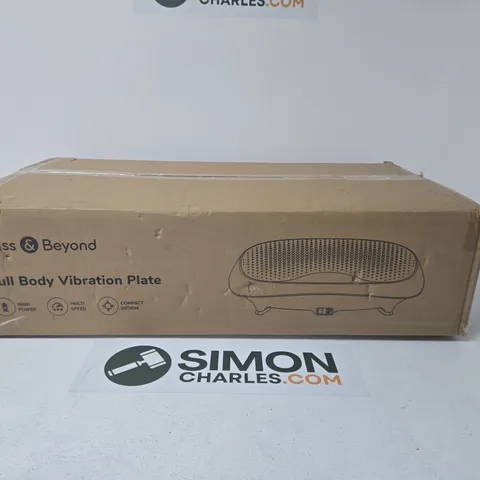 BLISS & BEYOND FULL BODY VIBRATION PLATE – BOXED