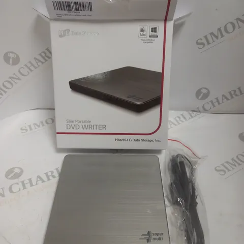 HITACHI-LG SLIM PORTABLE DVD WRITER