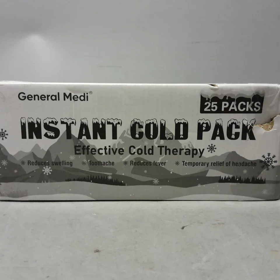 SEALED GENERAL MEDI INSTANT COLD PACK EFFECTIVE COLD THERAPY 