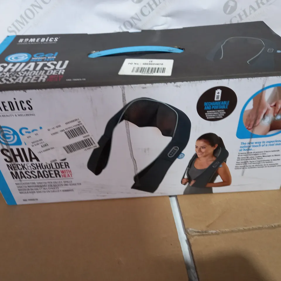BOXED HOMEDICS SHIATSU NECK AND SHOULDER MASSAGER 