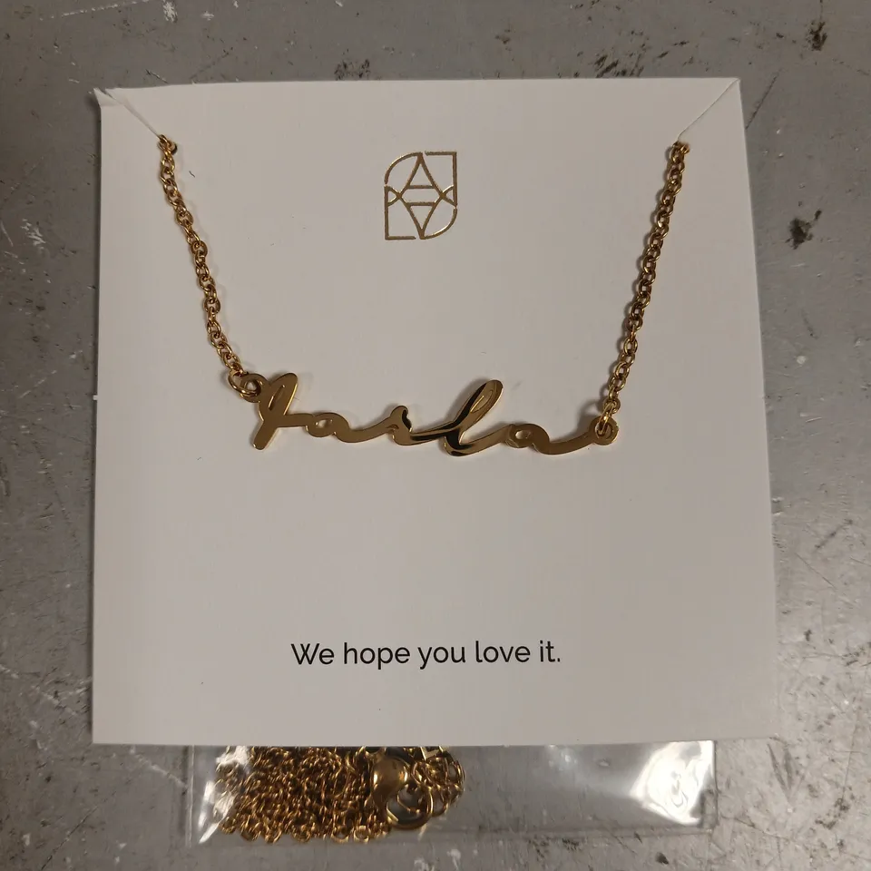 ABBOTT LYON PERSONALISED 'FARLA' NECKLACE 