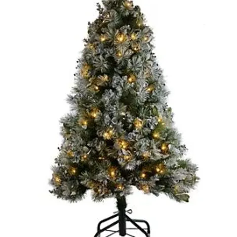 K BY KELLY HOPPEN COTSWOLDS PRE-LIT 120CM CHRISTMAS TREE - COLLECTION ONLY