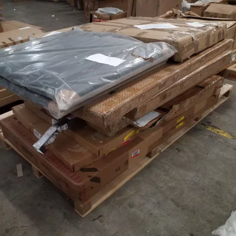 PALLET CONTAINING ASSORTED FLATPACK FURNITURE PARTS 