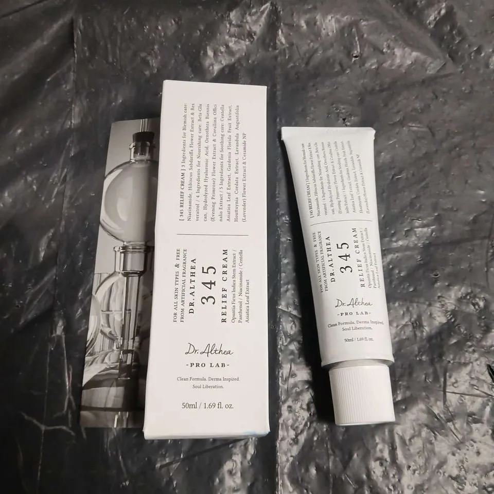 DR ALTHEA PRO LAB 345 RELIEF SKINCARE CREAM 50ML – BOXED