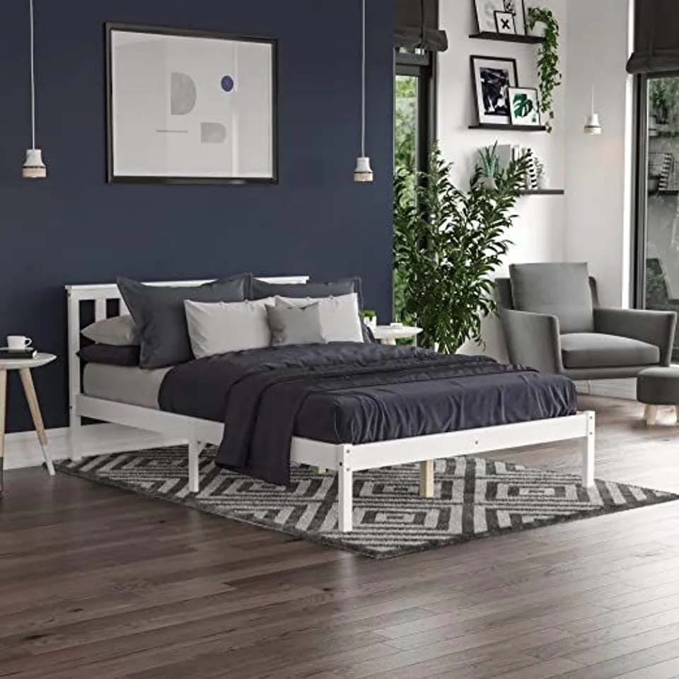 BOXED VIDA DESIGNS MILAN BED FRAME DOUBLE