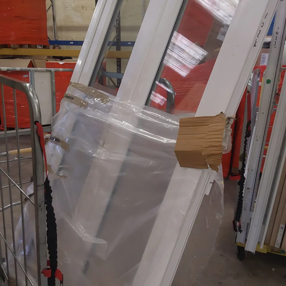 WHITE UPVC FRENCH DOORS 2055 × 1185mm