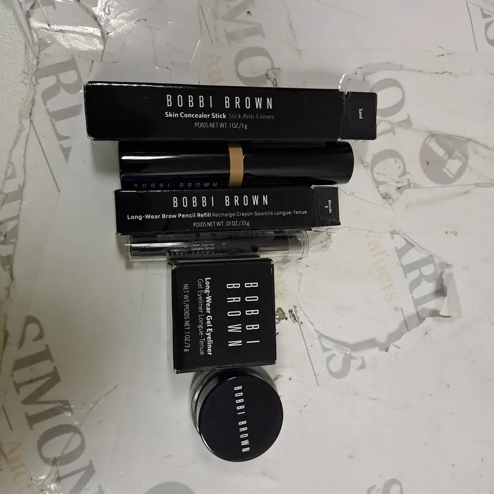 BOBBI BROWN EYELINER, CONCEALER STICK, EYEBROW PENCIL 
