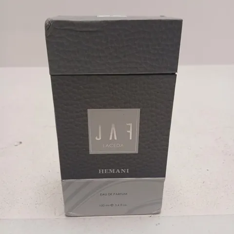 BOXED SHAV JAF LACEDA HEMANI EAU DE PARFUM 100ML