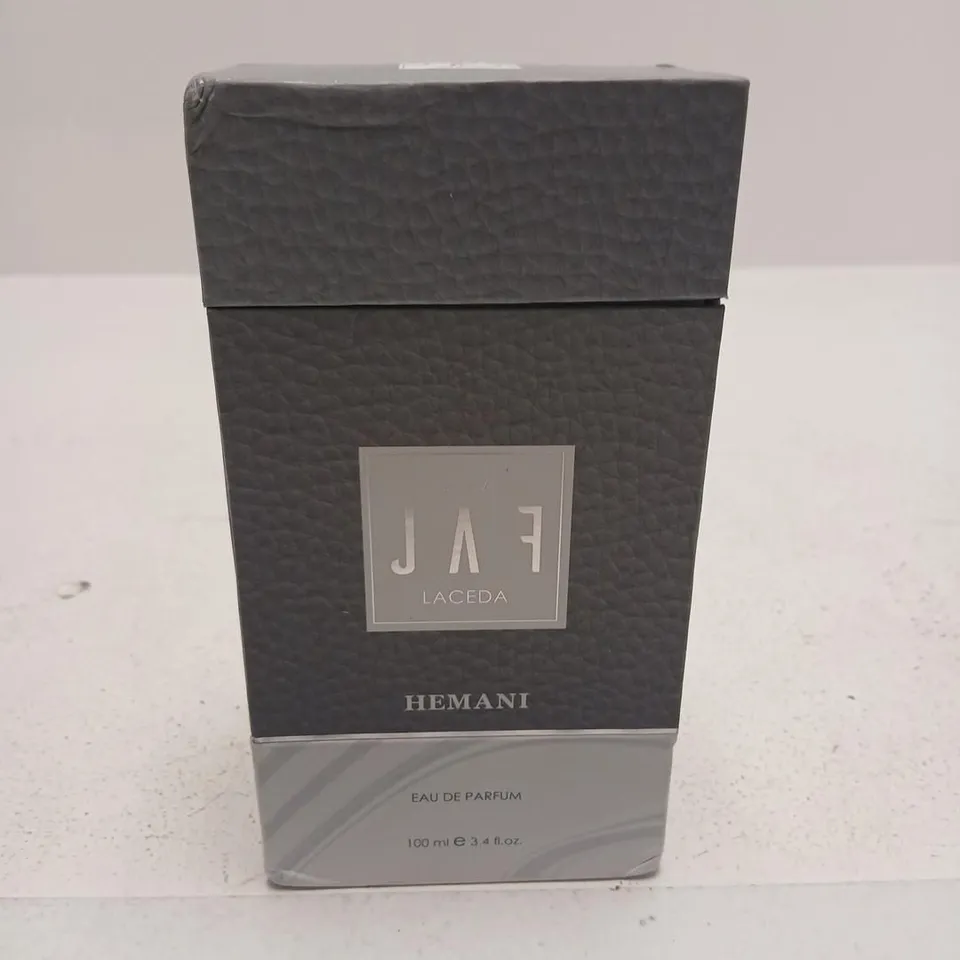 BOXED SHAV JAF LACEDA HEMANI EAU DE PARFUM 100ML