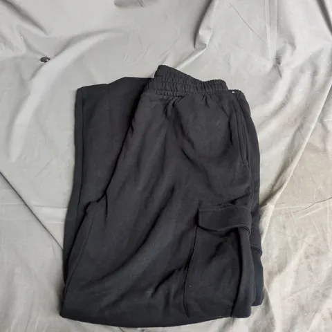 THREADBARE MEN'S FLEECE JOGGER ALMA - BLACK, SIZE L