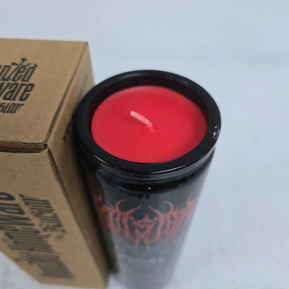 LOT OF 12 BRAND NEW KILLSTAR DIABLO CANDLES IN BLACK/RED