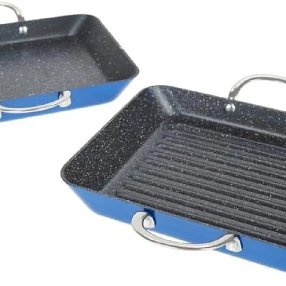 CURTIS STONE SET OF 2 SLIDE OUT PANS WITH HANDLES