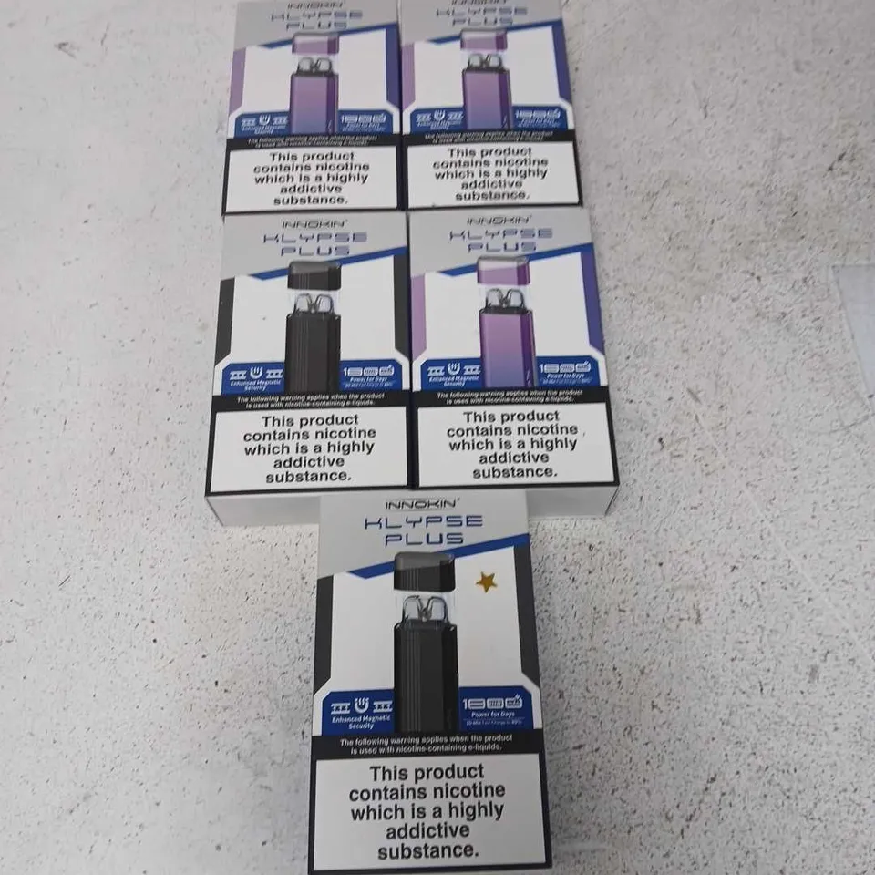 BOX OF APPROXIMATELY 35 ASSORTED E-CIGARETTES AND COMPONENTS TO INCLUDE:  ASSORTED INNOKIN DEVICE KITS 