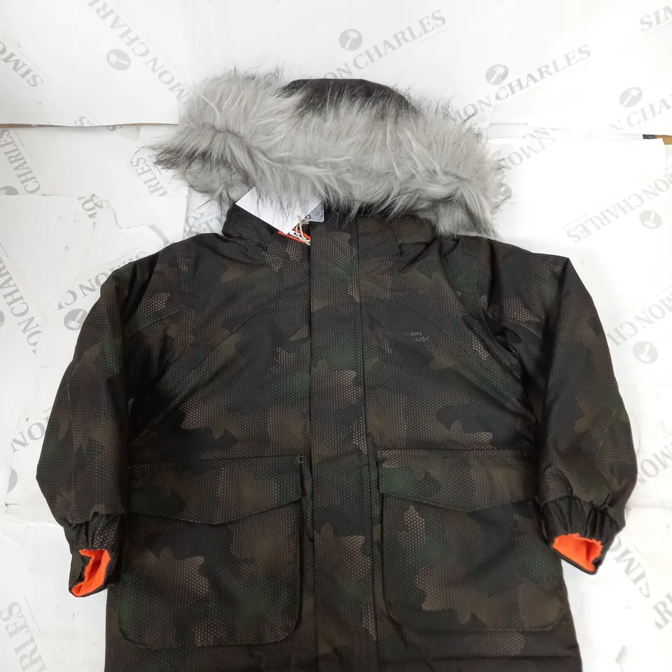 KIDS MOUNTAIN WAREHOUSE WATERPROOF PARKA JACKET SIZE 2-3 YEARS