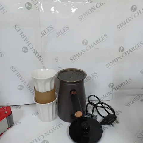 HOTEL CHOCOLAT FELVETISER DRINKING CHOCOLATE MACHINE GREY