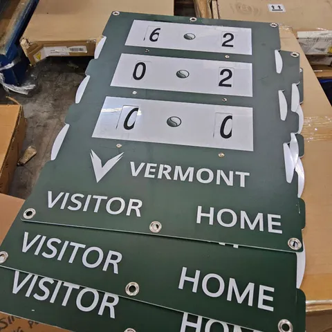 THREE VERMONT SCORE BOARDS