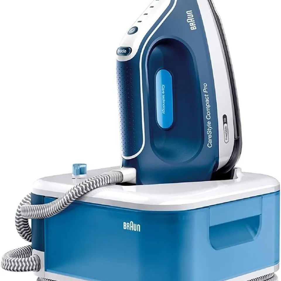 BRAUN CARESTYLE COMPACT PRO STEAM GENERATOR IRON IS2565BL