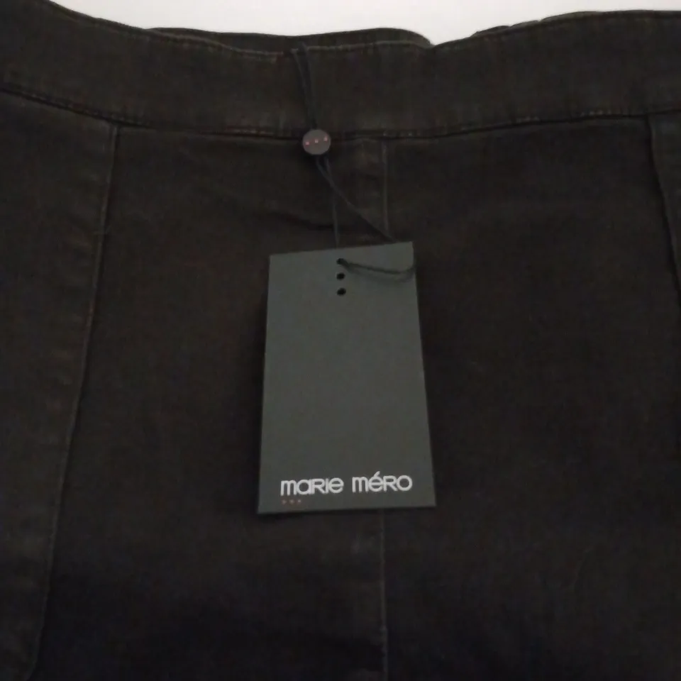 MARIE MERO BLACK SKIRT WITH POCKETS UK 18 TAGGED