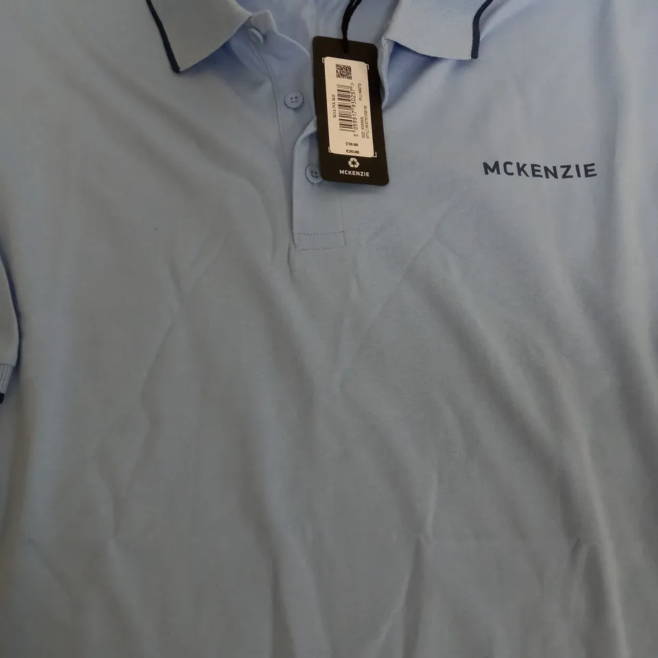 MCKENZIE SOUL POLO IN SKY BLUE - 6XL
