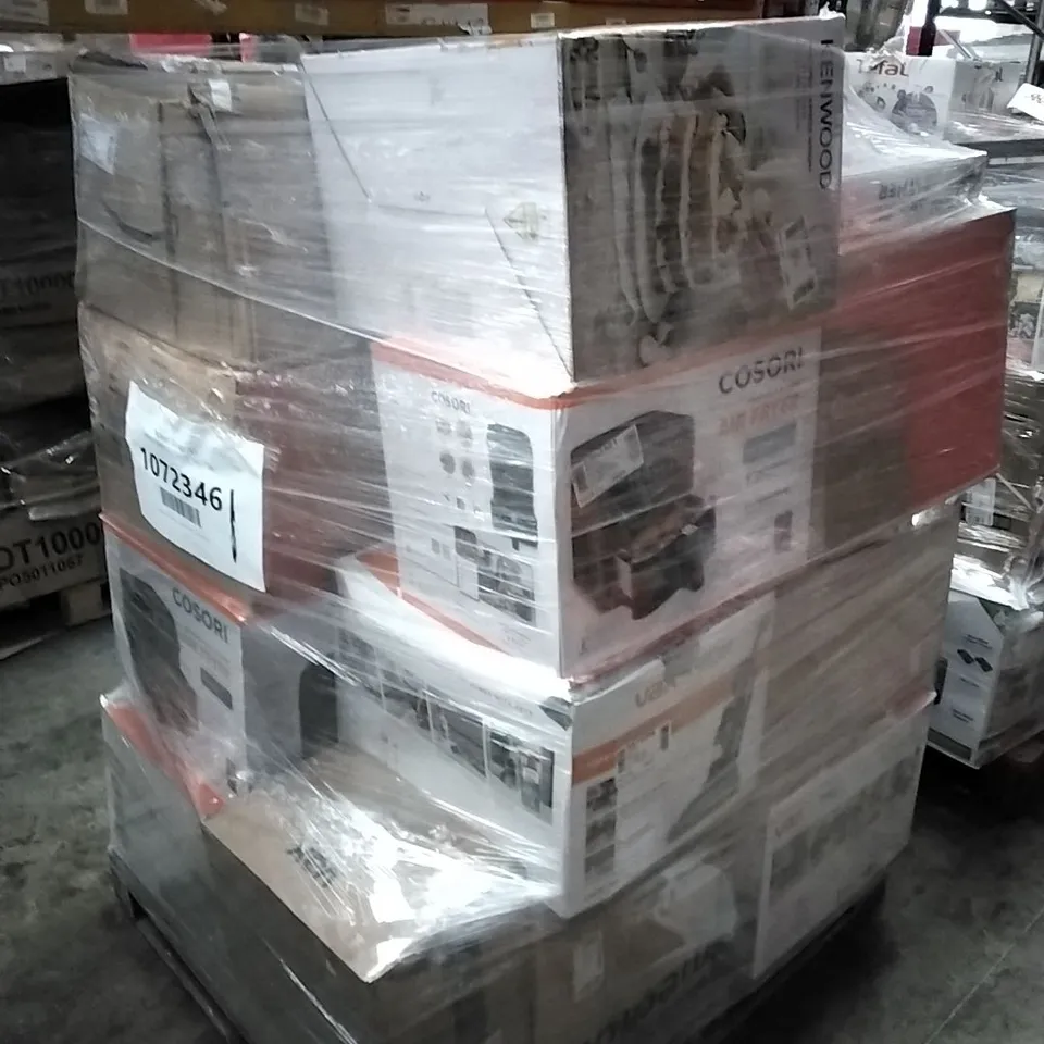 PALLET OF APPROXIMATELY 21 UNPROCESSED RAW RETURN HOUSEHOLD AND ELECTRICAL GOODS TO INCLUDE;