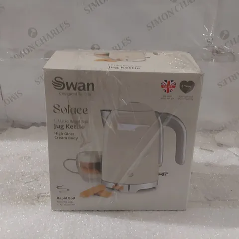 BOXED SWAN SOLACE 1.7L RAPID BOIL JUG KETTLE 