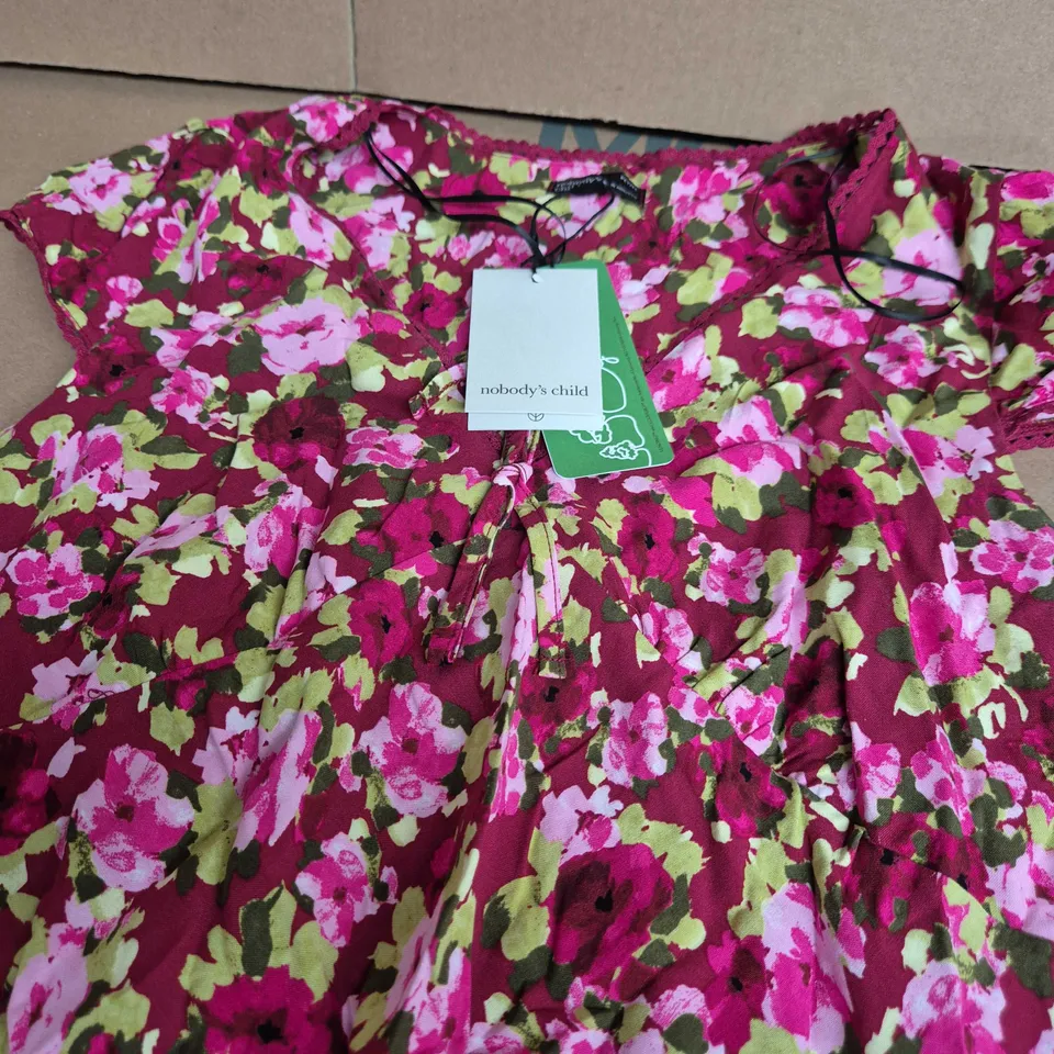 NOBODY'S CHILD PETITE ROSA MINI DRESS - UK SIZE 10