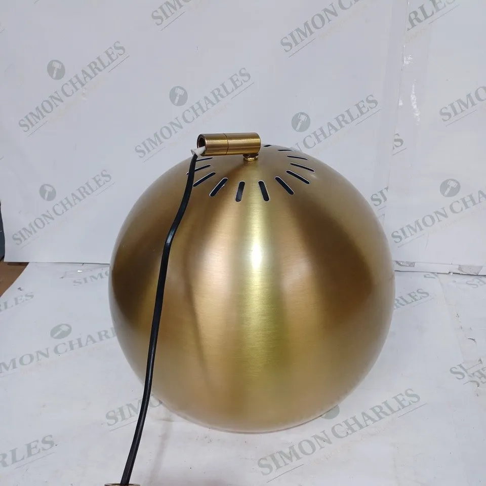 JOHN LEWIS ANTIQUE HECTOR FLOOR LAMP - COLLECTION ONLY
