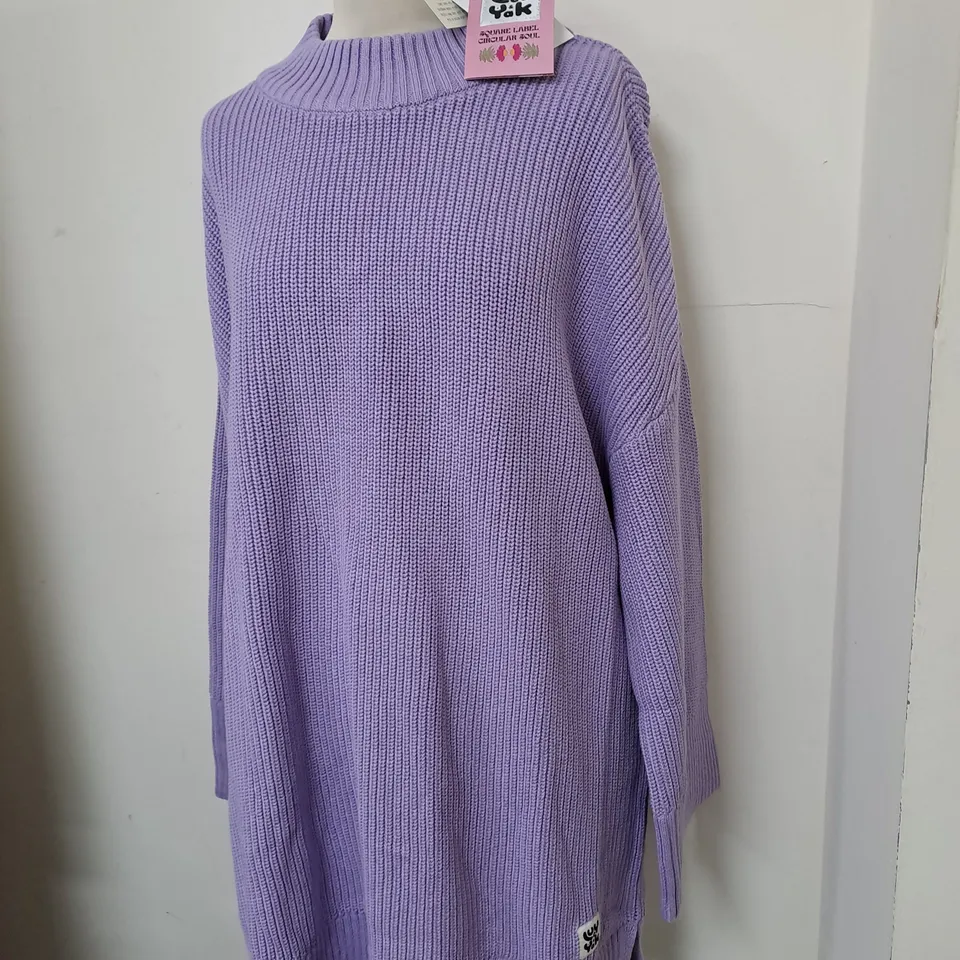 LUCY AND YAK ALBA OVERSIZED JUMPER SIZE L