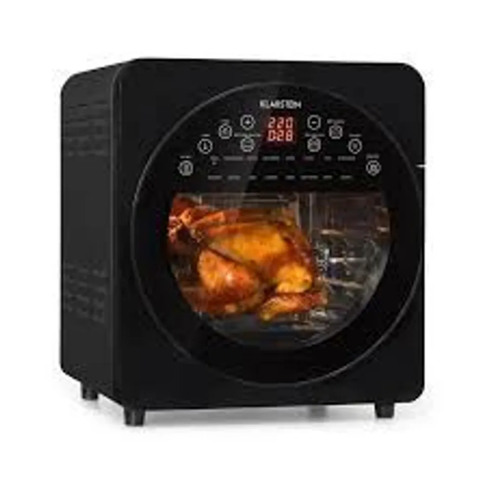 BOXED KLARSTEIN AEROVITAL EASY TOUCH 1700W HOT AIR FRYER - BLACK 
