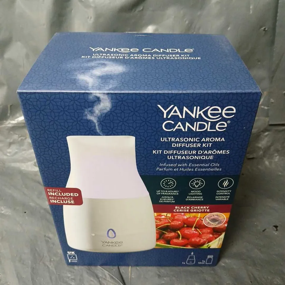 BOXED YANKEE CANDLE ULTRASONIC AROMA DIFFUSER KIT