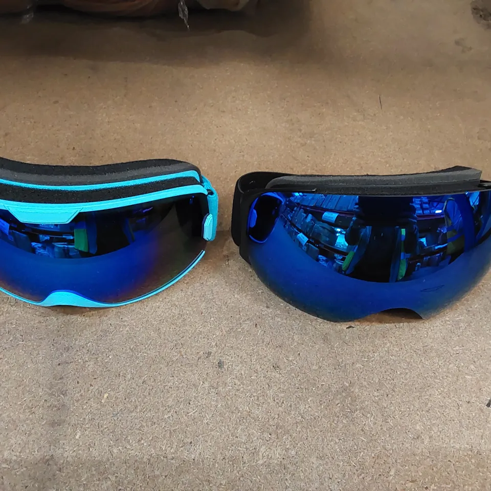 BOX OF 17X BRAND NEW KUYO SKI/SNOWBOARDING GOGGLES - ASSORTED SIZES AND COLOURS (1 BOX)