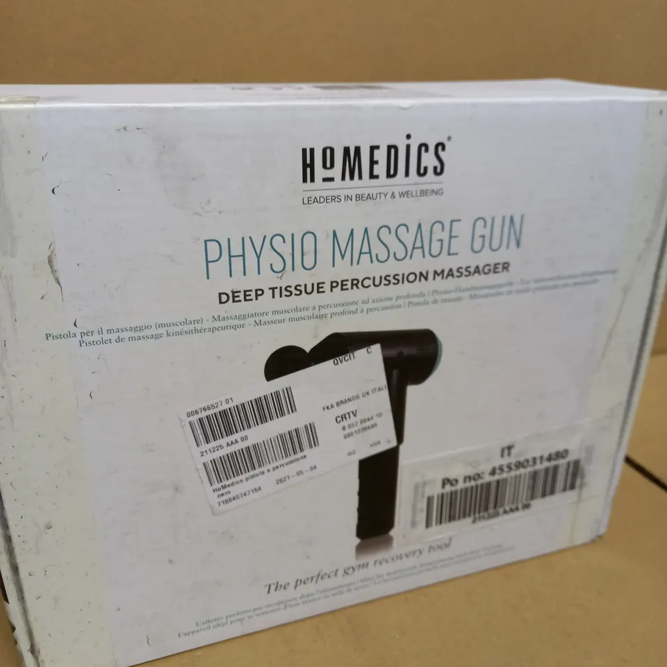 HOMEDICS PRO MASSAGER GUN