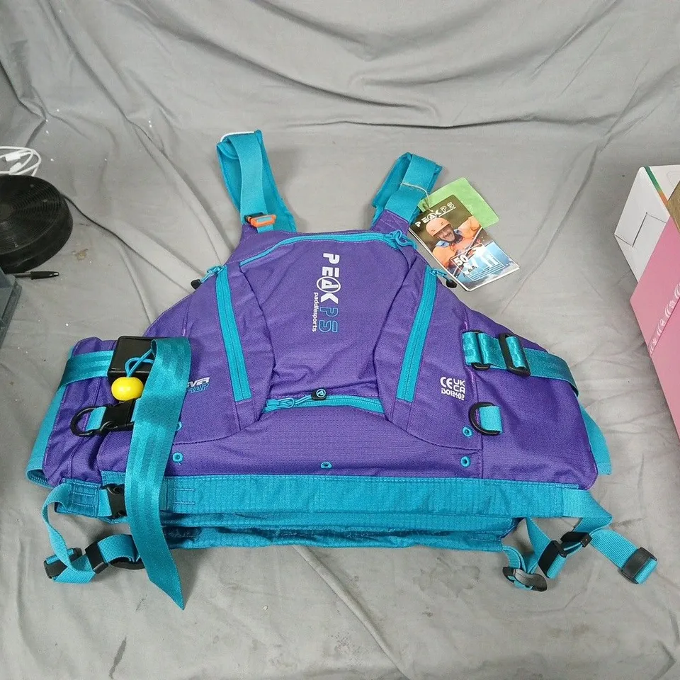 PEAK PS PADDLESPORTS, RIVER WRAP, PURPLE, XXL