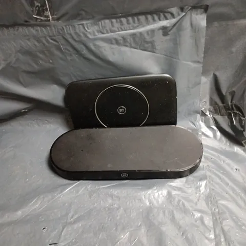 2X BT TV AND HUB DEVICES WITH PLUGS AND ACCESSORIES. SMART HUB 2 AND TV BOX PRO