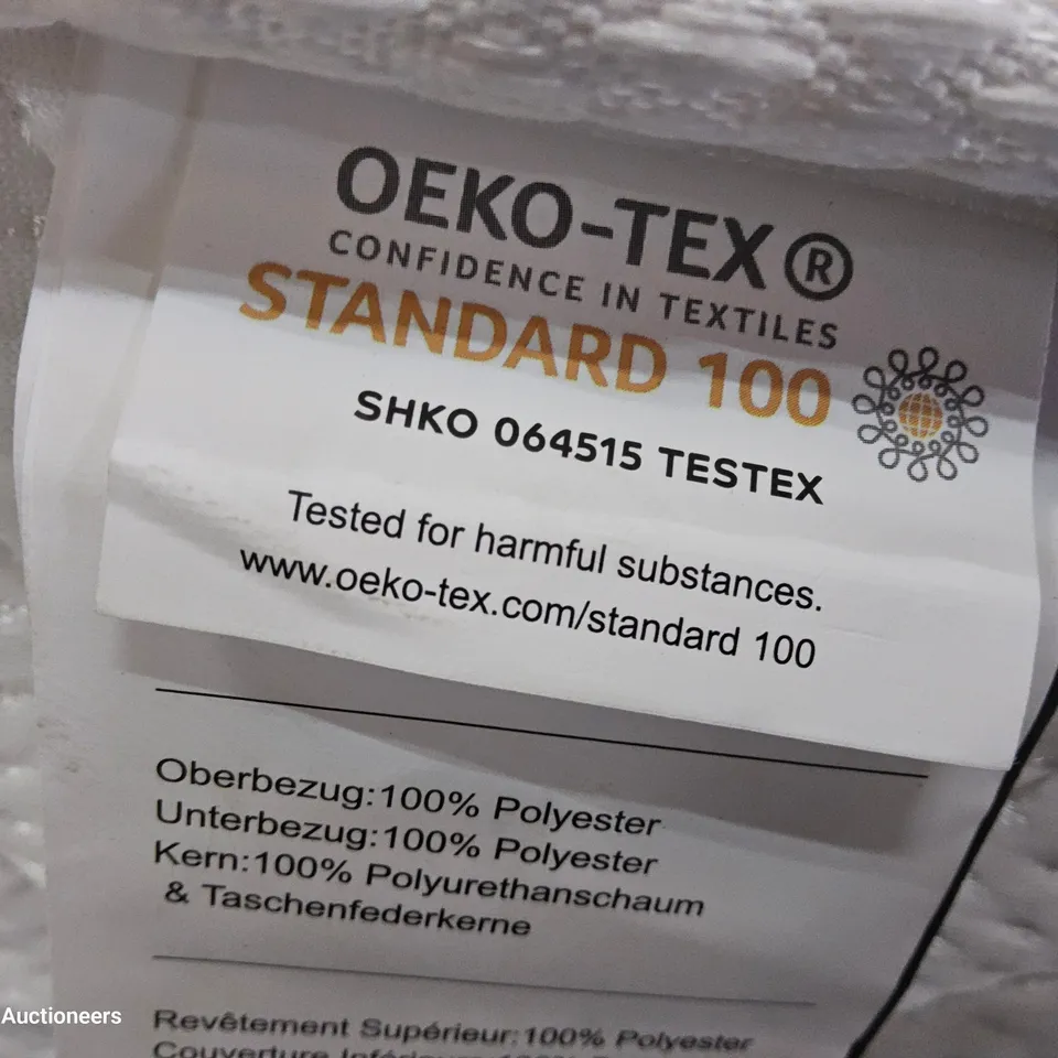 BAGGED 6' SUPER KINGSIZE OKEO-TEX STANDARD 100 MATTRESS 