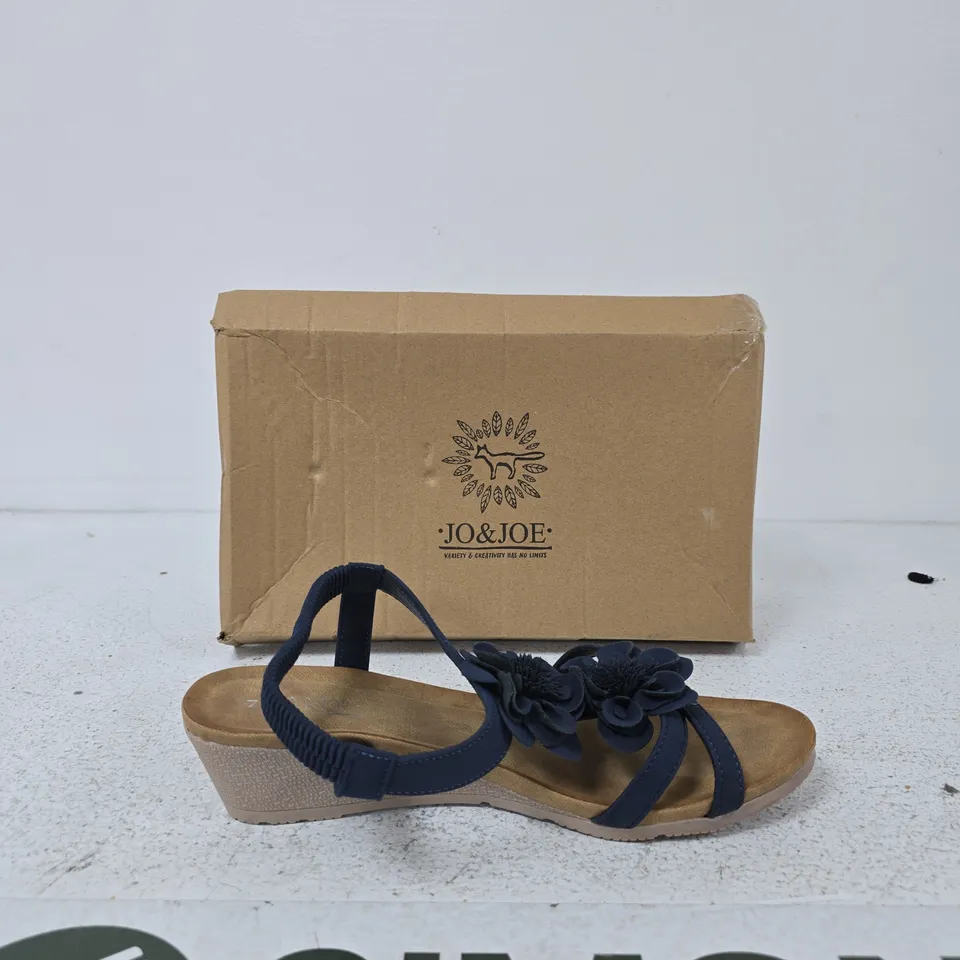 JO & JOE BLOOMSBURY BLACK SANDALS – UK 6 (WOMEN)