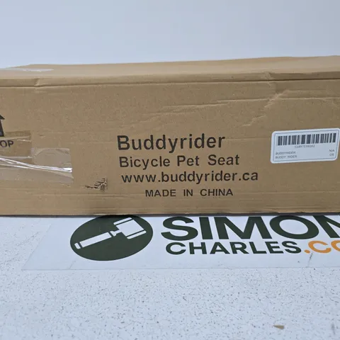 BUDDYRIDER BICYCLE PET SEAT – BOXED
