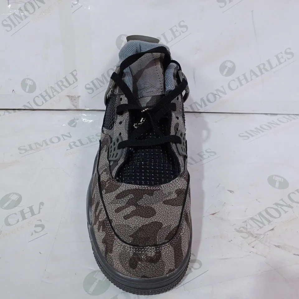 BOXED PAIR OF NIKE AIR JORDANS IN URBAN CAMO COLOUR UK SIZE 10