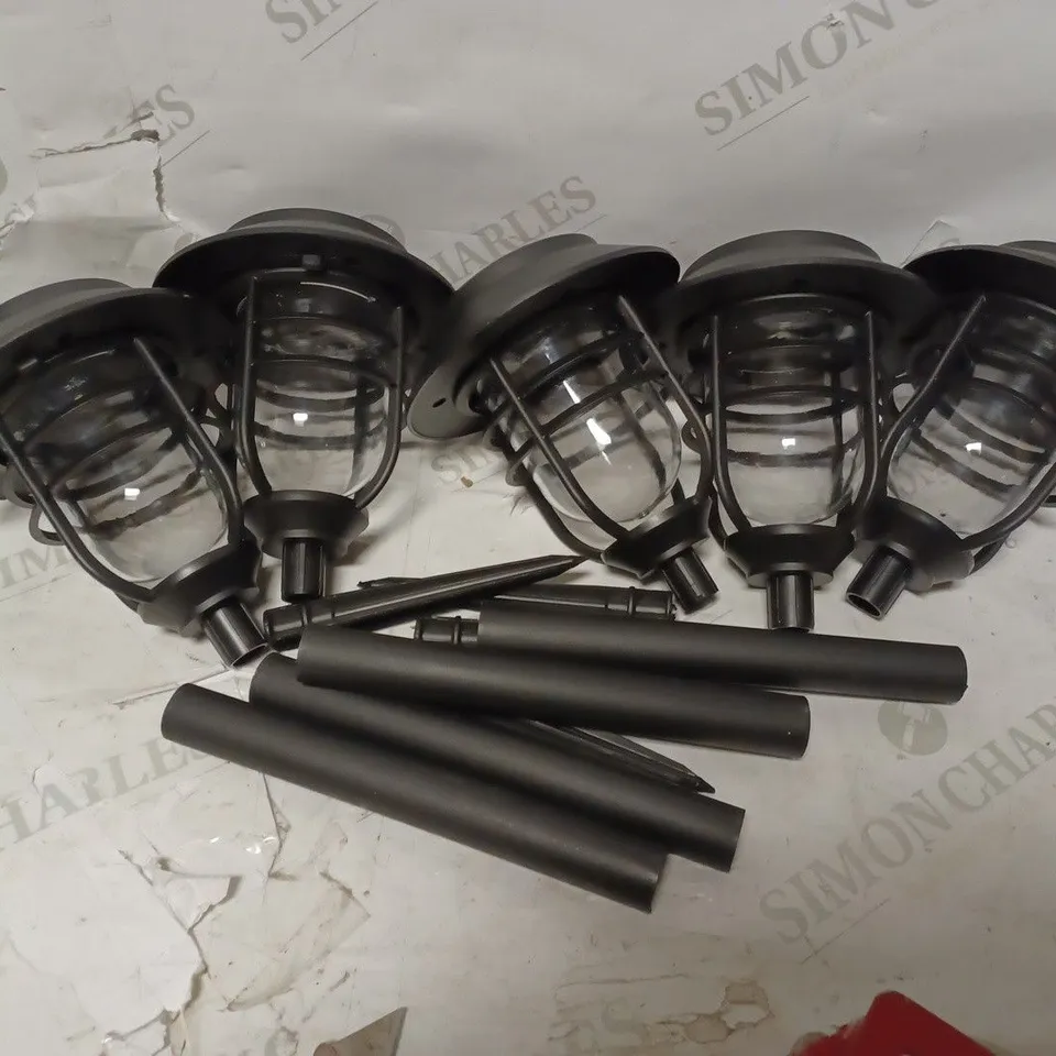 PACK OF 5 SMART SOLAR AVANT SOLAR STAKE LIGHT  RRP £24.99