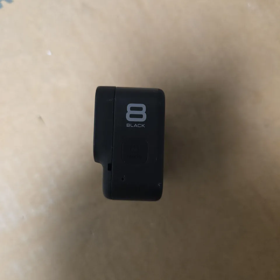 GOPRO HERO8 BLACK ACTION CAMERA WITH CASE AND MOUNTING ACCESSORIES